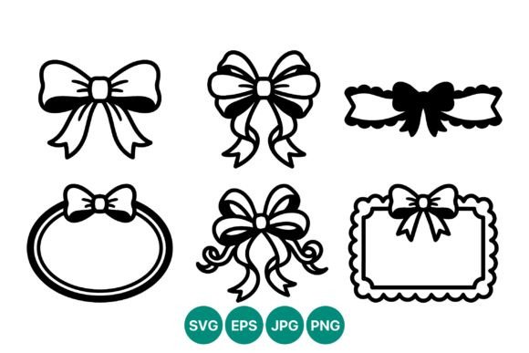 Bow Clip Art Set: Graphics & Illustrations Review