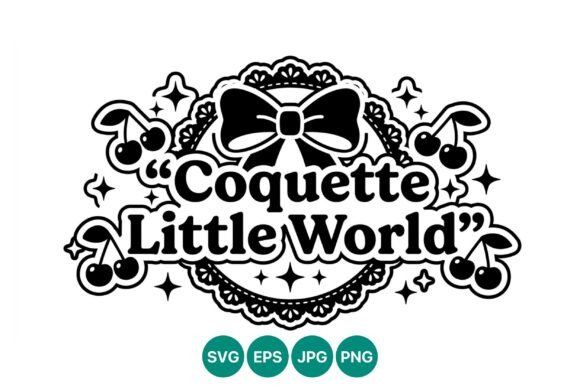 Coquette Little World Graphics & Illustrations Review