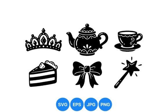 Elegant Tea Party Clipart Set Review