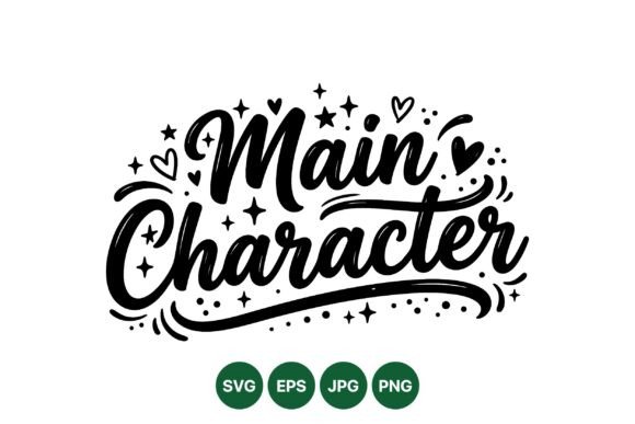 Hand Lettered Main Character Art Review