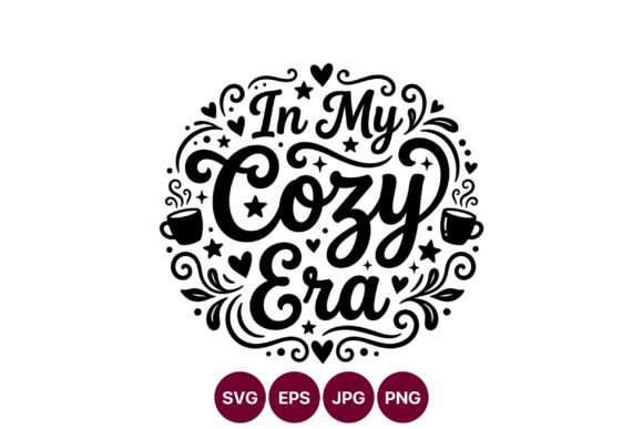 In My Cozy Era Coffee Cup Script Design Review
