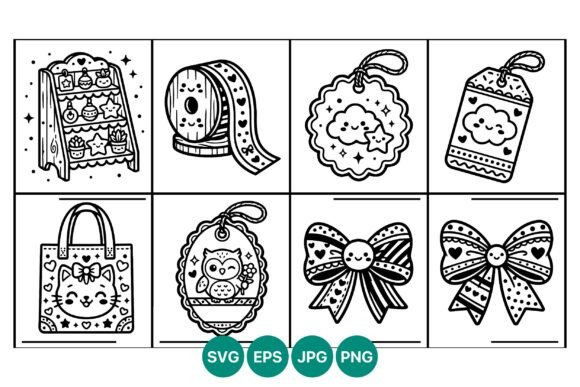 Kawaii Ribbons and Cute Cat Owl Vector Review