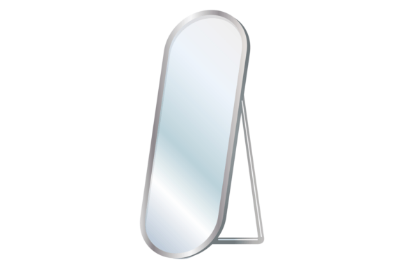 Wardrobe Mirror Stand Graphics & Illustrations